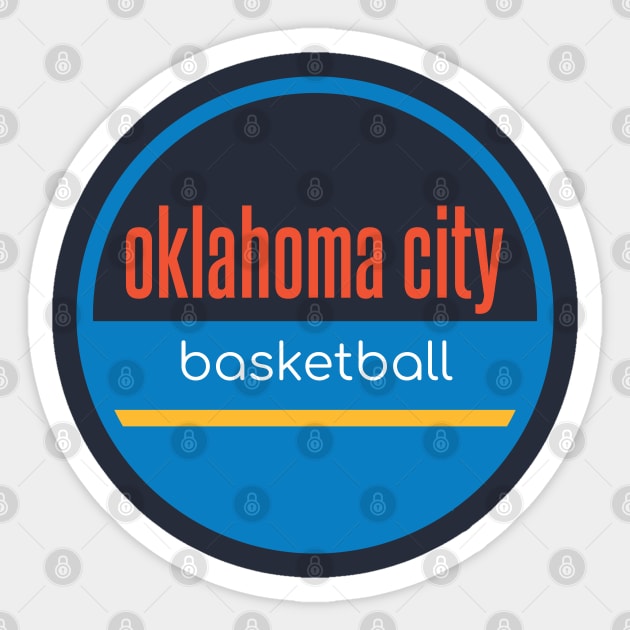 oklahoma city thunder basketball Sticker by BVHstudio